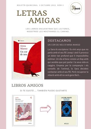 LETRAS AMIGAS 3   OCTUBRE 2022 | 