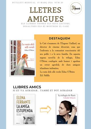 LLETRES AMIGUES NÚM 20 març 2024 | 