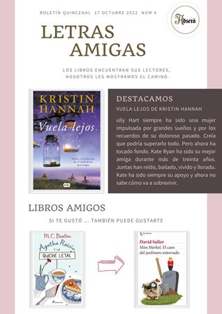 LETRAS AMIGAS 4 OCTUBRE 2022 | 