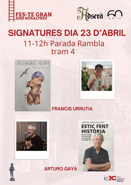 SIGNATURES DIA DE SANT JORDI 2026 | 