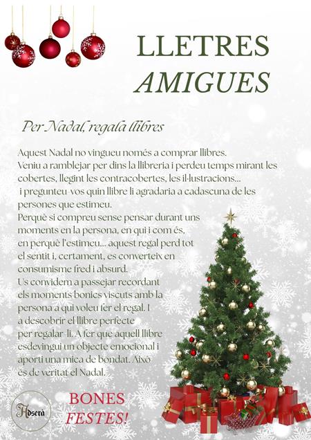 LLETRES AMIGUES ESPECIAL NAVIDAD | 