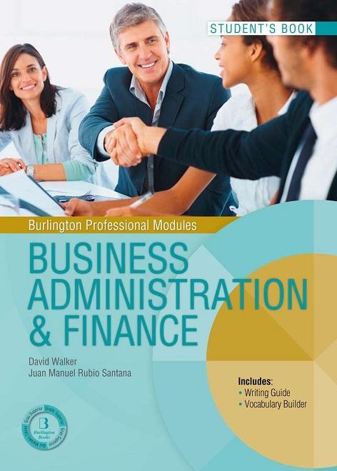 BUSINESS ADMINISTRATION AND FINANCE STUDENT´S BOOK | 9789963510559 | WALKER,DAVID RUBIO SANTANA,JUAN MANUEL