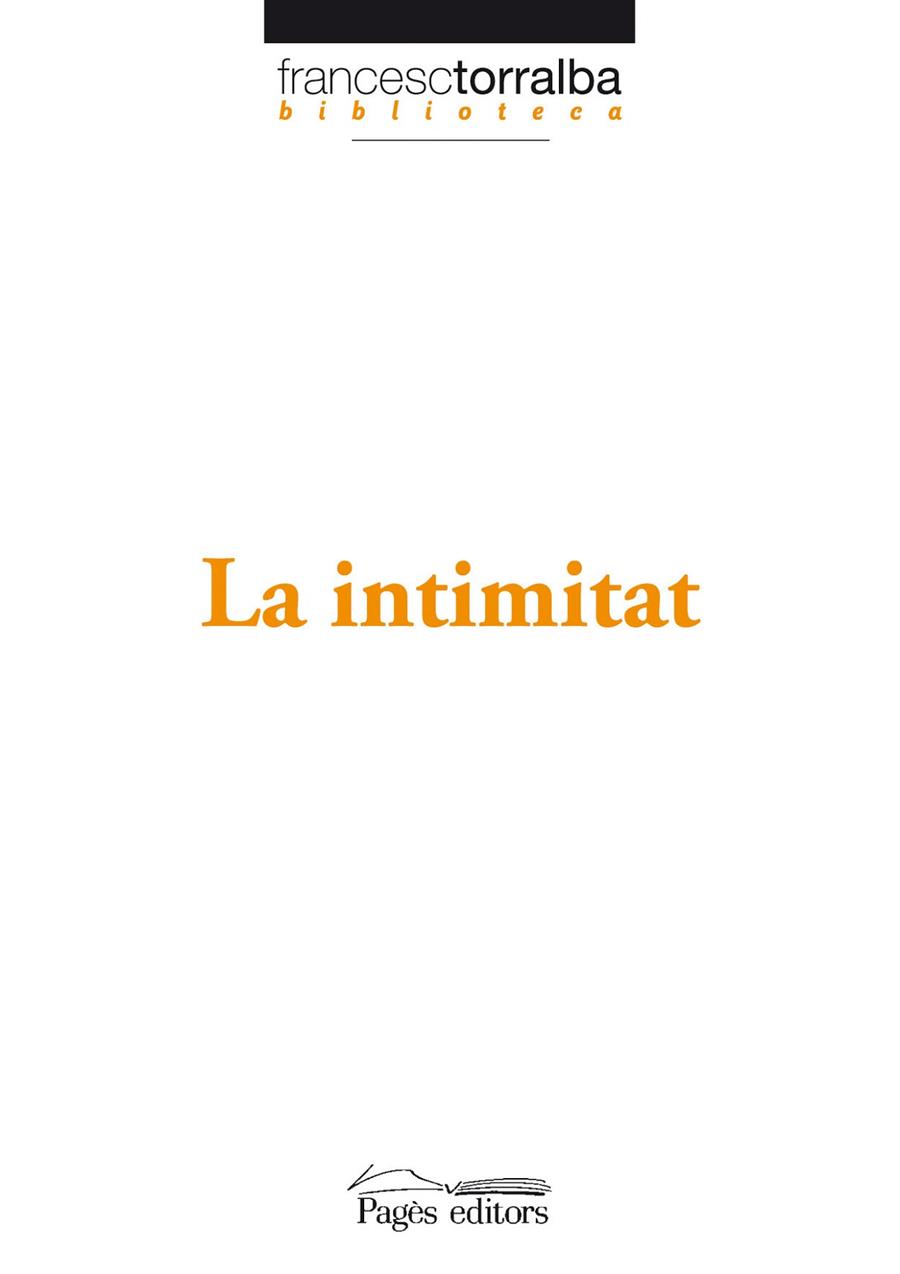 INTIMITAT | 9788497797245 | TORRALBA,FRANCESC