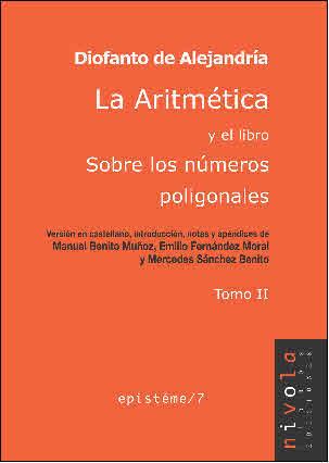 ARITMETICA Y EL LIBRO SOBRE LOS NUMEROS POLIGONALES 2 | 9788496566743 | DIOFANTO DE ALEJANDRIA