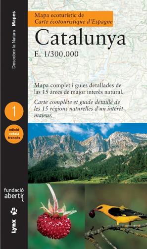CATALUNYA MAPA ECOTURISTIC 1:300.000 CATALA-FRANCES | 9788487334795 | CURCÓ MASSIP, ANTONI
