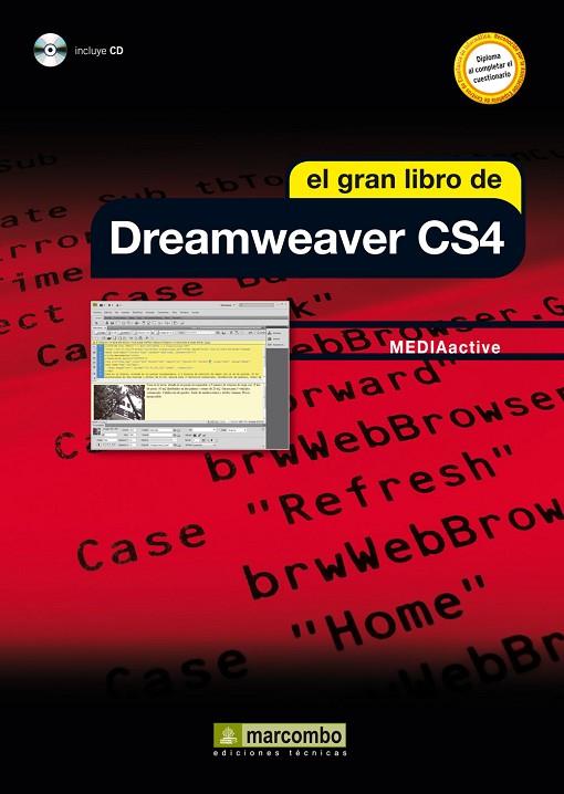GRAN LIBRO DE DREAMWEAVER CS4 | 9788426715708 | MEDIAACTIVE
