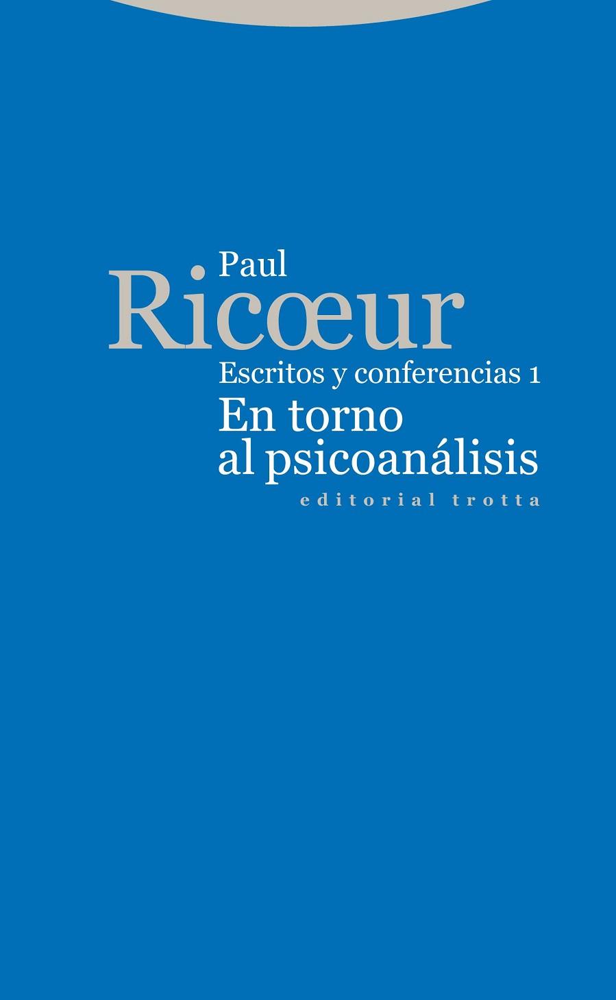 ESCRITOS Y CONFERENCIAS 1. EN TORNO AL PSICOANALISIS | 9788498794441 | RICOEUR,PAUL
