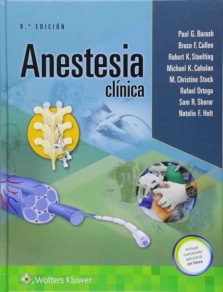 ANESTESIA CLÍNICA | 9788417033354 | G. BARASH, PAUL/K. CAHALAN, MICHAEL/F. CULLEN, BRUCE/STOCK, M. CHRISTINE/STOELTING, ROBERT K./ORTEGA