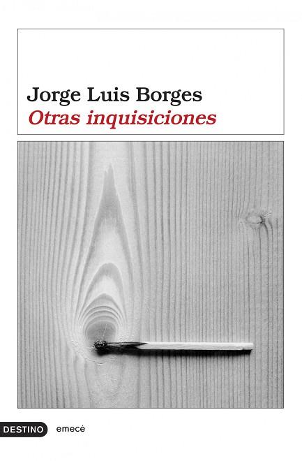 OTRAS INQUISICIONES | 9788423339648 | BORGES,JORGE LUIS