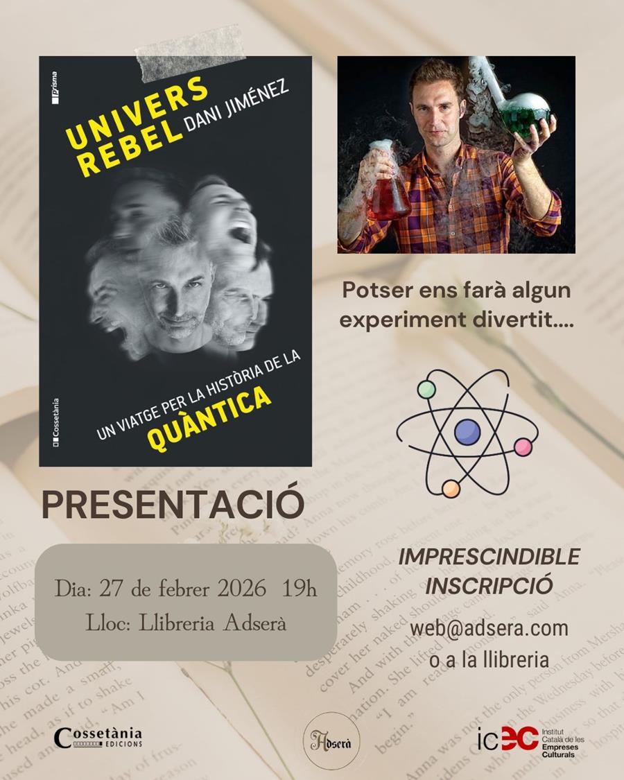 Presentació: Univers rebel de Dani Jimenez - 