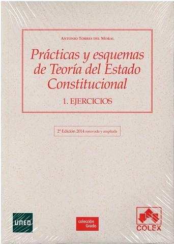 PRACTICAS Y ESQUEMAS DE DERECHO CONSTITUCIONAL 1 EJERCICIOS / 2 ESQUEMAS | 9788483422649 | TORRES DEL MORAL,ANTONIO