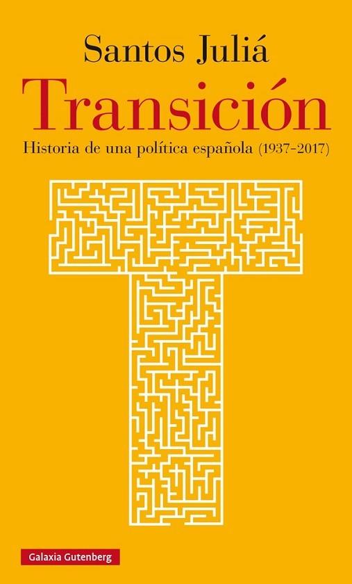 TRANSICIÓN. HISTORIA DE UNA POLÍTICA ESPAÑOLA (1937-2017) | 9788416734771 | JULIÁ, SANTOS