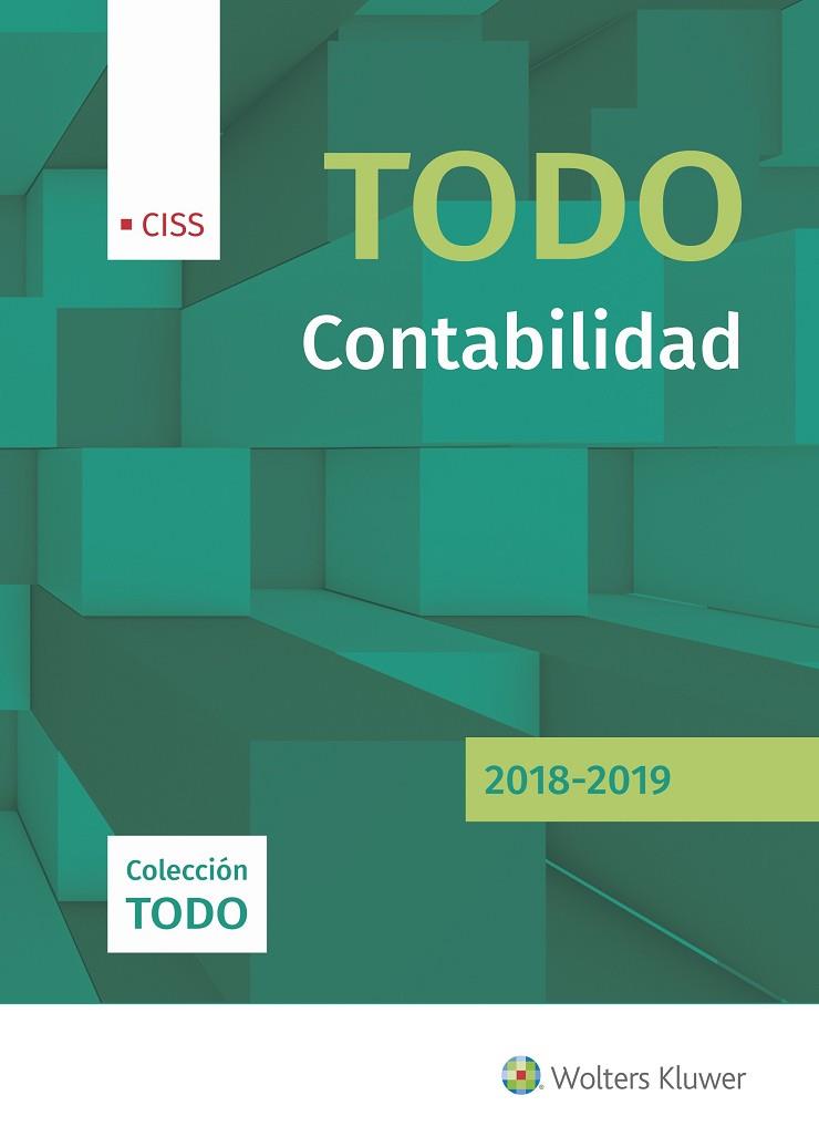 TODO CONTABILIDAD 2018-2019 | 9788499540382 | REDACCIÓN CISS
