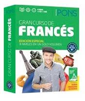 GRAN CURSO DE FRANCES. 4 LIBROS + 6 CD´S + 1 DVD | 9788416057146