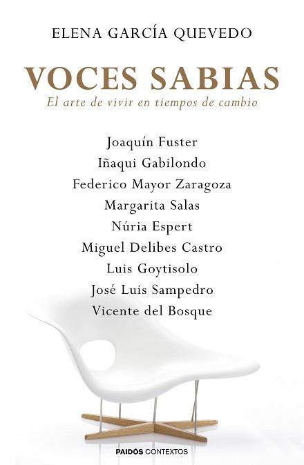 VOCES SABIAS. EL ARTE DE VIVIR EN TIEMPOS DE CAMBIO | 9788449331381 | VVAA GARCIA QUEVEDO,ELENA