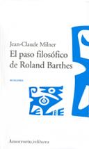 PASO FILOSOFICO DE ROLAND BARTHES,MUTACIONES | 9789505187188 | MILNER,JEAN-CLAUDE