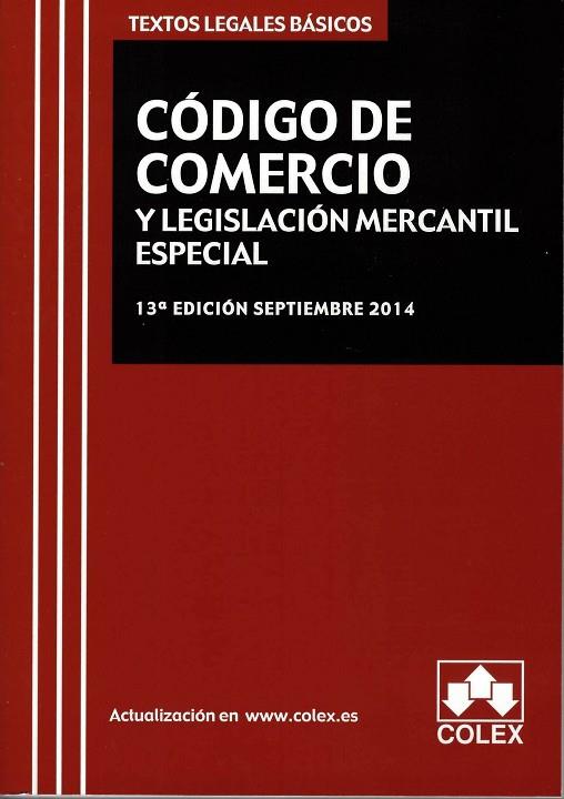 CODIGO DE COMERCIO Y LEGISLACION MERCANTIL ESPECIAL | 9788483424629 | VARIOS AUTORES