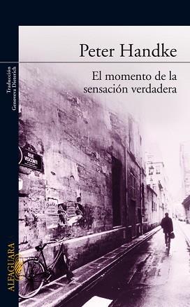 MOMENTO DE LA SENSACION VERDADERA (TRAD.G.DIETERICH) | 9788420470122 | HANDKE,PETER