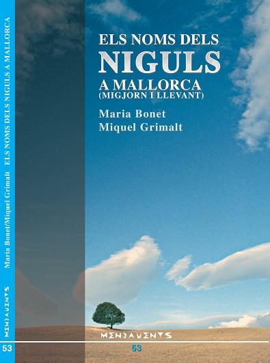 NOMS DELS NIGULS A MALLORCA (MIGJORN I LLEVANT) | 9788495694997 | BONET,MARIA GRIMALT,MIQUEL