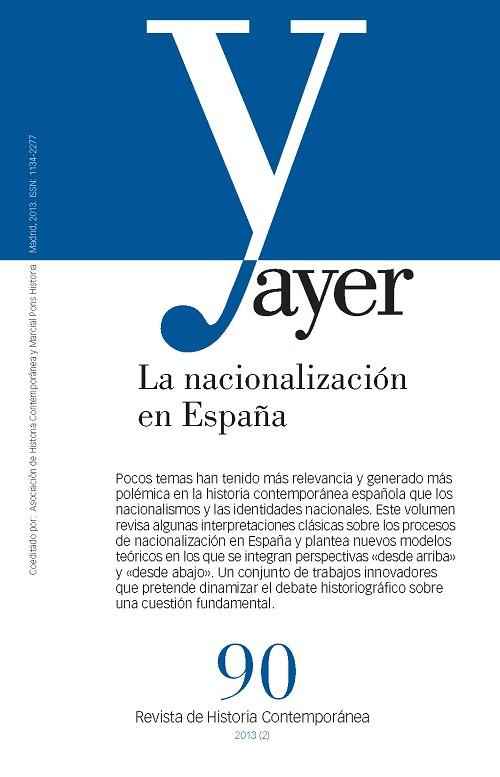 AYER. LA NACIONALIZACION EN ESPAÑA | 9788492820979