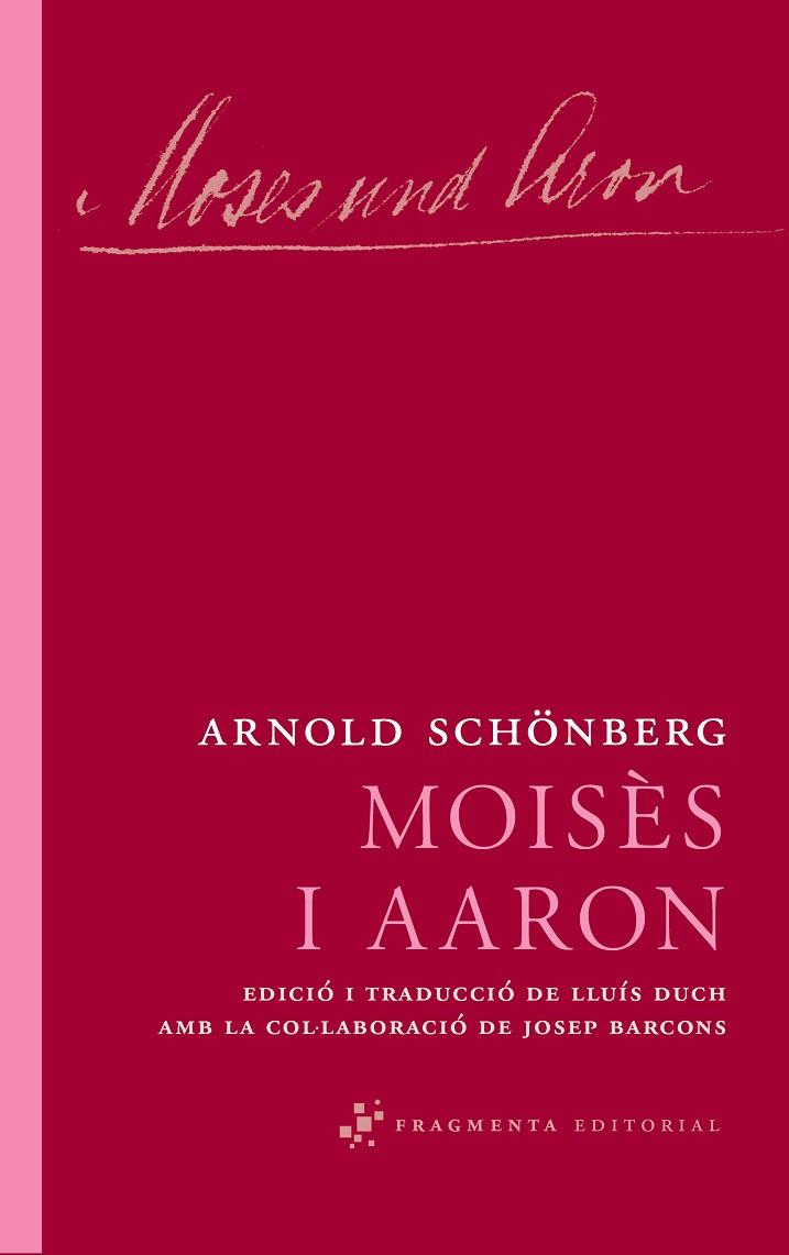MOISES I AARON | 9788492416639 | SCHONBERG,ARNOLD