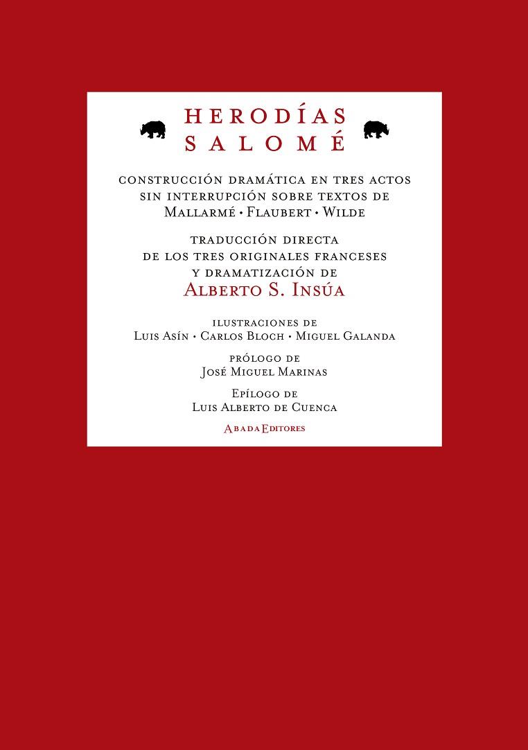HERODIAS SALOME,DRAMA SOBRE MALLARME,FLAUBERT,WILDE... | 9788496258952 | INSUA,ALBERTO