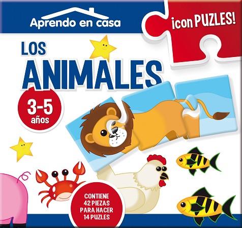 ANIMALES CON PUZLES 3-5 AÑOS | 9788499394350 | MARTÍNEZ VICENTE, MÓNICA