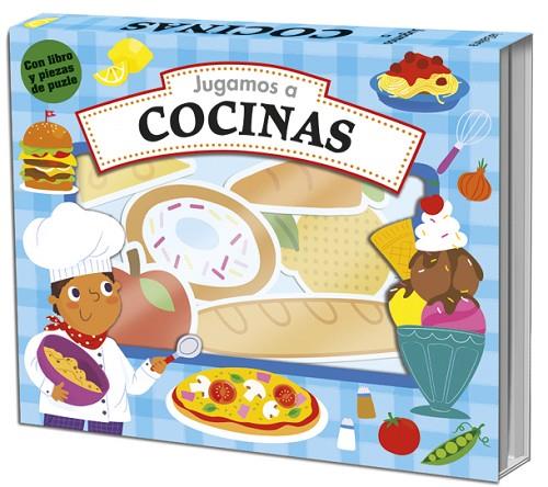 JUGAMOS A COCINAS (CON LIBRO Y PIEZAS DE PUZLE) | 9788424665203