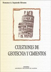 CUESTIONES DE GEOTECNIA Y CIMIENTOS | 9788477219859 | IZQUIERDO SILVESTRE,FRANCISCO A.