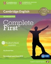 COMPLETE FIRST CERTIFICATE STUDENT´S BOOK WITH ANSWERS + CD ROM | 9788483238158 | BROOK-HART,GUY OWEN,DEBBIE