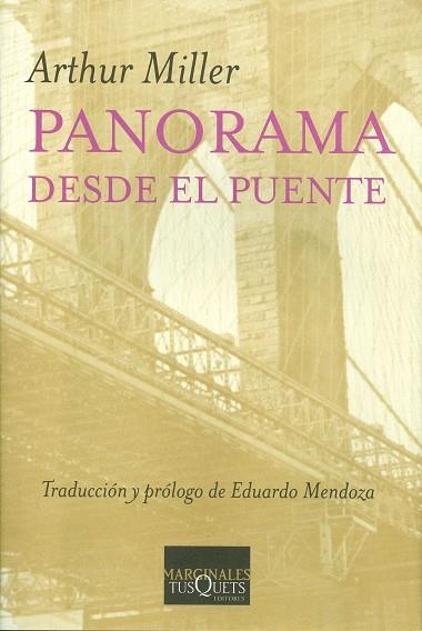 PANORAMA DESDE EL PUENTE | 9788483109267 | MILLER,ARTHUR