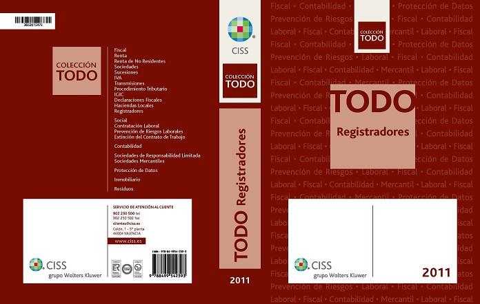 TODO REGISTRADORES 2011 | 9788499542393 | COLOMER FERRÁNDIZ, CARLOS/Y OTROS