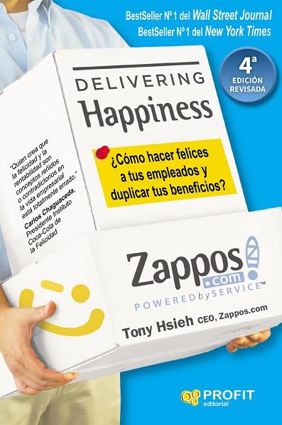 DELIVERING HAPPINESS ¿CÓMO HACER FELICES A TUS EMPLEADOS Y DUPLICAR TUS BENEFICIOS? | 9788417209308 | HSIEH, TONY