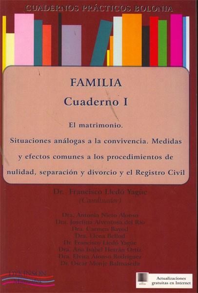 FAMILIA CUADERNO III. LOS REGIMENES ECONOMICOS MATRIMONIALES | 9788499821313 | LLEDO YAGUE,FRANCISCO M.
