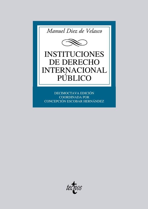 INSTITUCIONES DE DERECHO INTERNACIONAL PúBLICO | 9788430953417 | DIEZ DE VELASCO, MANUEL