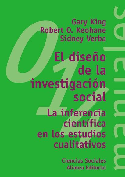 DISEÑO DE LA INVESTIGACION SOCIAL.INFERENCIA CIENTIFICA EN | 9788420686974 | KING,GARY