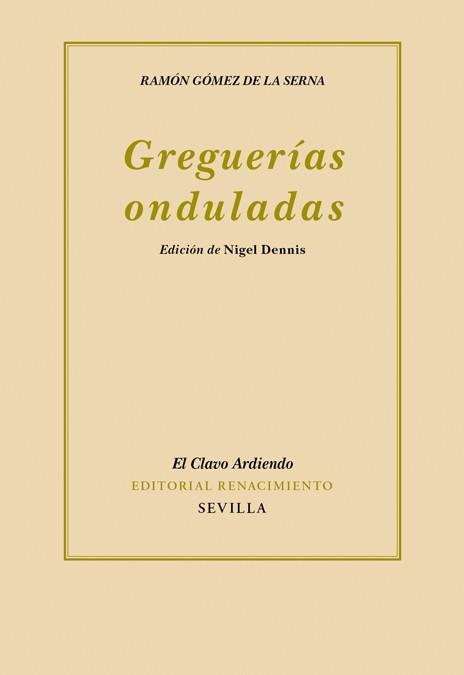 GREGUERIAS ONDULADAS | 9788484727088 | GOMEZ DE LA SERNA,RAMON