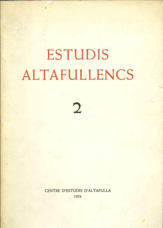 ESTUDIS ALTAFULLENCS 2 | 9788440046581