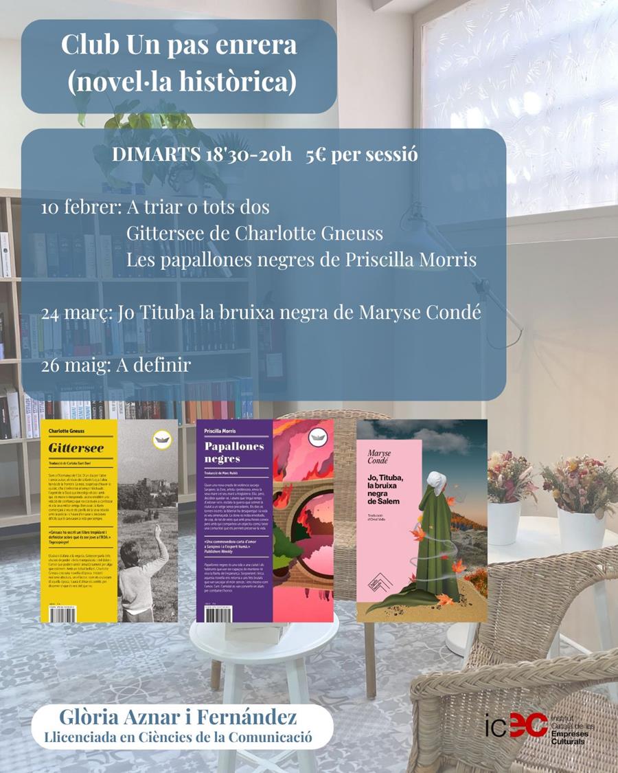 CLUB UN PAS ENRERA DE NOVEL·LA HISTÓRICA - 