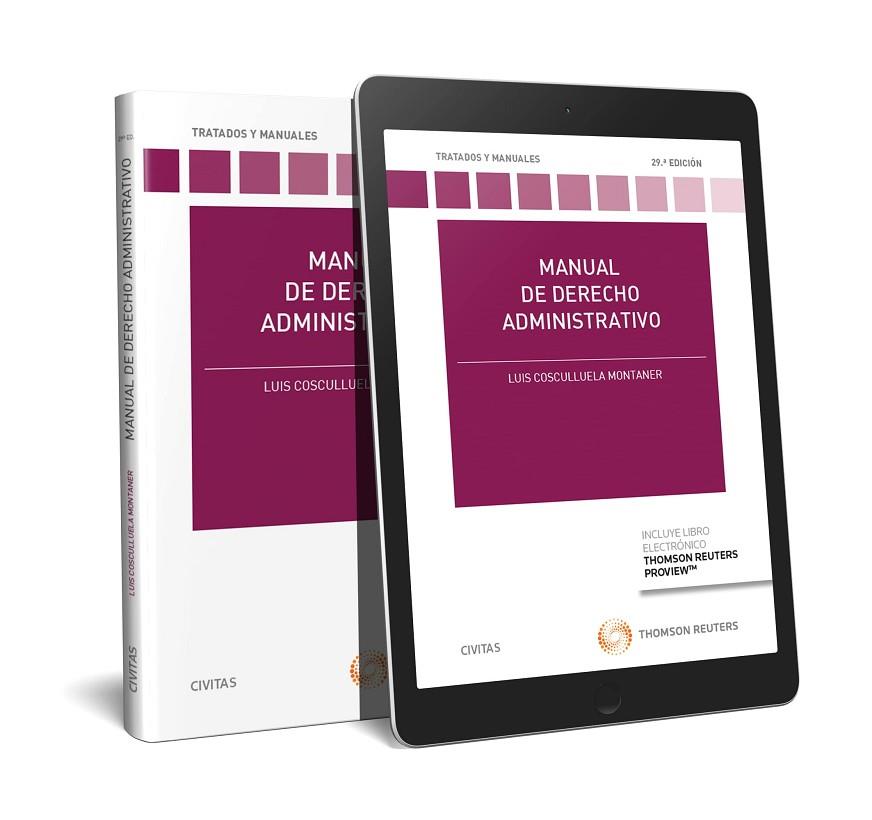 MANUAL DE DERECHO ADMINISTRATIVO 9788491977476 COSCULLUELA MONTANER