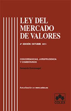 LEY DEL MERCADO DE VALORES. CONCORDANCIAS, JURISPRUDENCIA Y COMENTARIOS | 9788483423141 | ZUNZUNEGUI,FERNANDO
