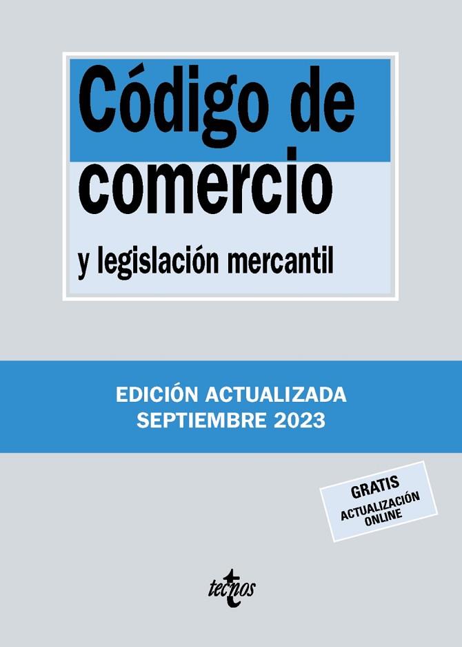 CÓDIGO DE COMERCIO Y LEGISLACIÓN MERCANTIL | 9788430988310