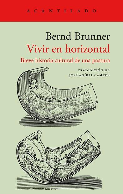 VIVIR EN HORIZONTAL. BREVE HISTORIA CULTURAL DE UNA POSTURA | 9788419036919 | BERND BRUNNER