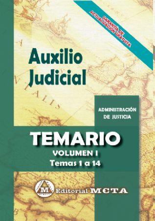 TEMARIO 1 AUXILIO JUDICIAL ABRIL 2019 | 9788482194370