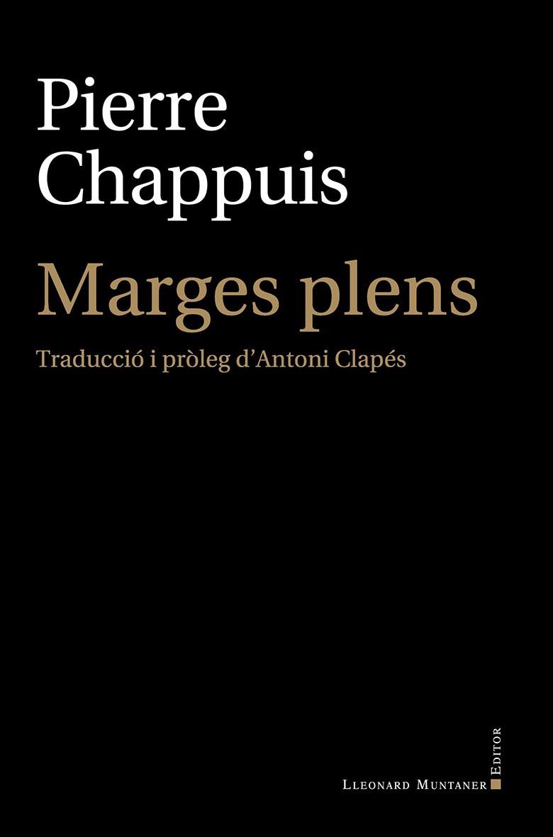 MARGES PLENS | 9788418758690 | CHAPPUIS, PIERRE