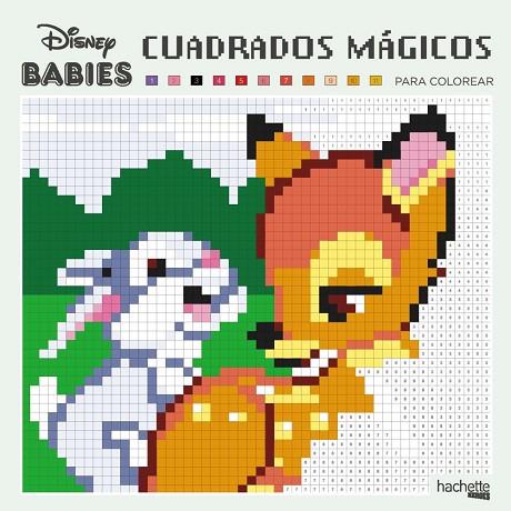 CUADRADOS MÁGICOS PARA COLOREAR - DISNEY BABIES | 9788417240592 | VARIOS AUTORES