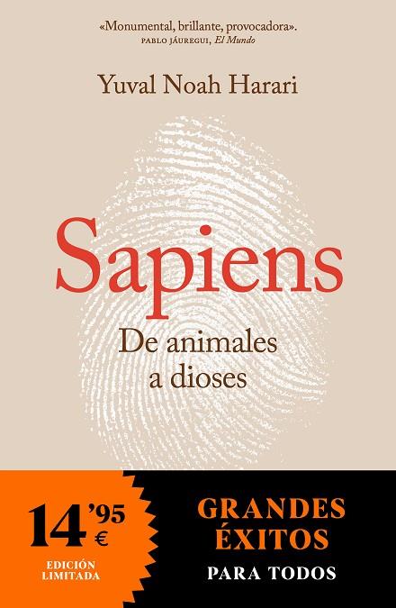SAPIENS. DE ANIMALES A DIOSES.  BREVE HISTORIA DE LA HUMANIDAD | 9788466342285 | HARARI, YUVAL NOAH