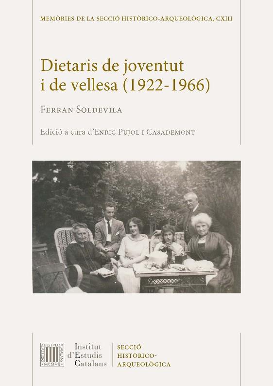 DIETARIS DE JOVENTUT I DE VELLESA (1922-1966) | 9788499655758 | SOLDEVILA, FERRAN