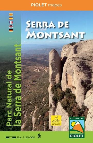 SERRA DE MONTSANT. PARC NATURAL DE LA SERRA DE MONTSANT | 9788412392692 | PIOLET,EDITORIAL