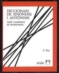 DICCIONARI DE SINONIMS I ANTONIMS. (AMB VOCABULARI DE BARBARISMES) | 9788430773299 | PEY ESTRANY,SANTIAGO
